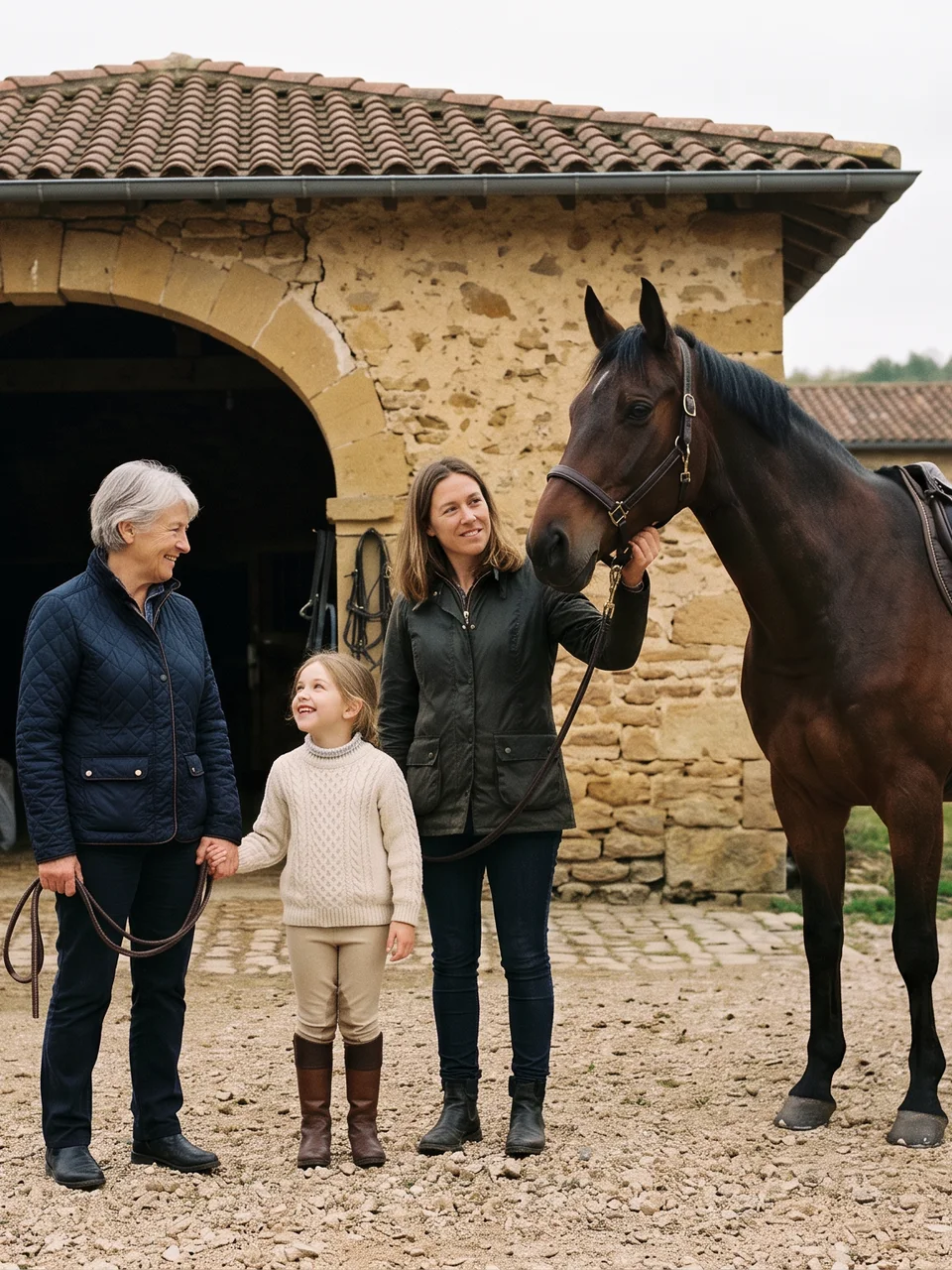 L'équipe, Le Vercors à Cheval, centre équestre à La Chapelle-en-Vercors